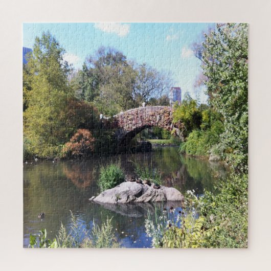 Puzzle Élément d'eau Central Park New York (Vertical)