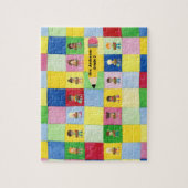 Puzzle Elementary School Classroom Children Teacher (Vertical)