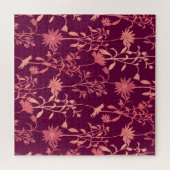 Puzzle Éléments séparés : Vintage floral (Horizontal)