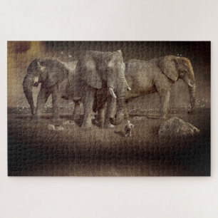 Puzzle Éléphant