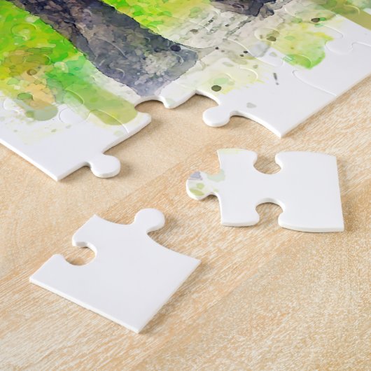 Puzzle Éléphant (Côté)