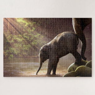 Puzzle Éléphant