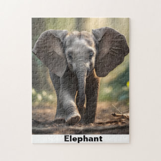 Puzzle éléphant