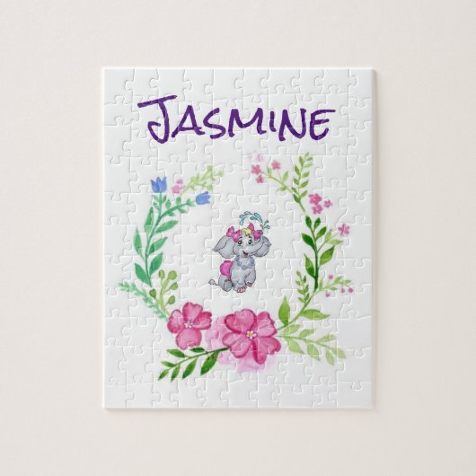 Puzzle Elephant (Vertical)