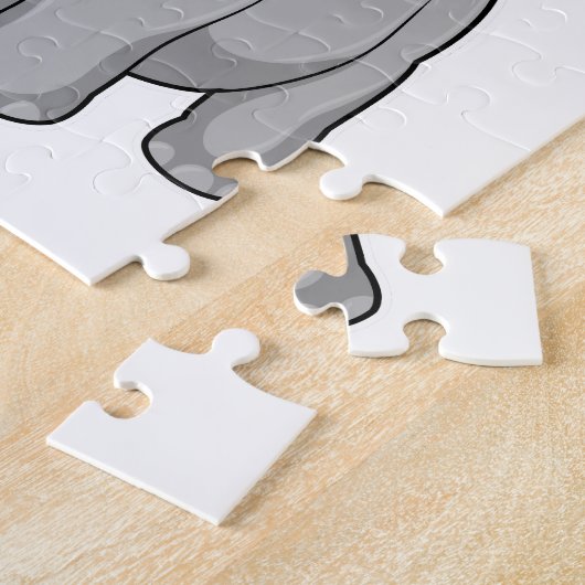 Puzzle Elephant (Côté)