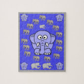 Puzzle Elephant (Vertical)