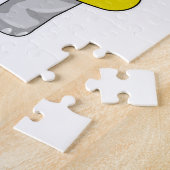 Puzzle Eléphant à nager avec Lifebuoy (Côté)