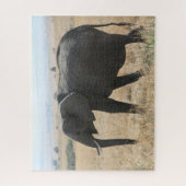 Puzzle éléphant africain (Vertical)