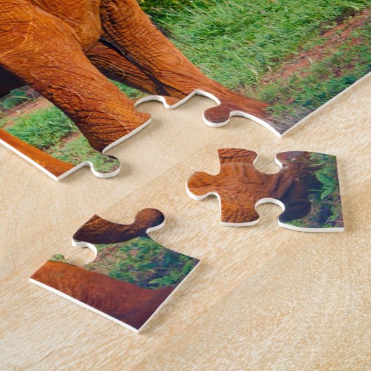Puzzle Eléphant africain (Côté)