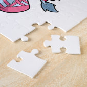 Puzzle Eléphant au Ballet avec jupe (Côté)