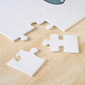 Puzzle Elephant au football (Côté)