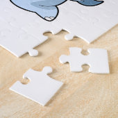 Puzzle Eléphant au gâteau (Côté)