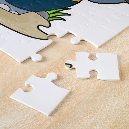 Puzzle Eléphant avec mobile (Côté)