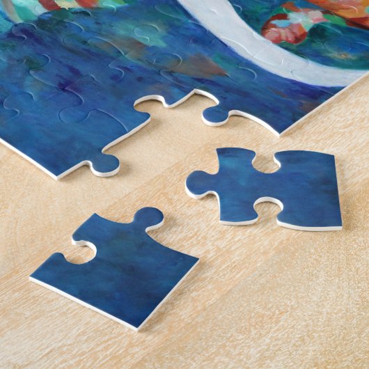 Puzzle Eléphant coloré (Côté)