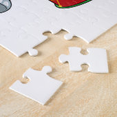 Puzzle Elephant comme musicien avec tambour (Côté)