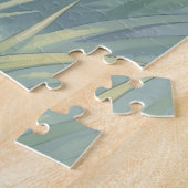 Puzzle Éléphant de bébé mignon Prairie pastel (Côté)