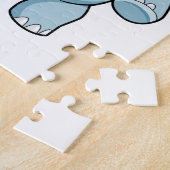 Puzzle Éléphant de bowling (Côté)