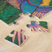 Puzzle Éléphant de jungle de bébé (Côté)