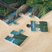 Puzzle Éléphant de jungle et safari bébé (Côté)