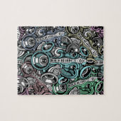 Puzzle éléphant de musique (Horizontal)