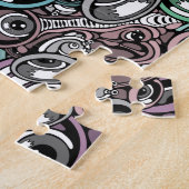 Puzzle éléphant de musique (Côté)