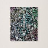 Puzzle éléphant de musique (Vertical)