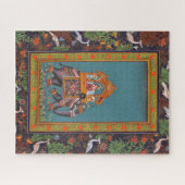 Puzzle Éléphant de Perse de Persan de l'Islam de l'Inde (Horizontal)