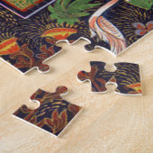 Puzzle Éléphant de Perse de Persan de l'Islam de l'Inde (Côté)