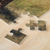 Puzzle Éléphant de savane d'Afrique (Côté)