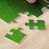 Puzzle Éléphant d'origami de billet d'un dollar sur (Côté)