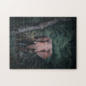 Puzzle Eléphant forestier africain (Horizontal)