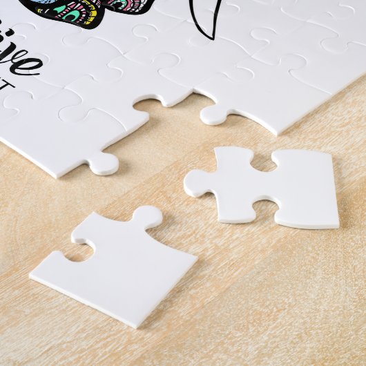 Puzzle Eléphant indien décoratif (Côté)