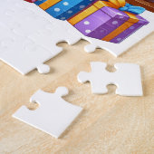 Puzzle Éléphant Mignon 5ème Anniversaire (Côté)
