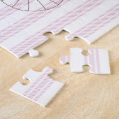 Puzzle Éléphant rose de beau bébé (Côté)