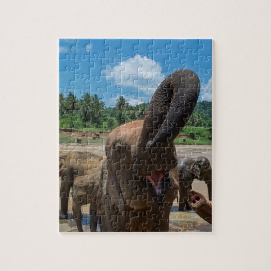Puzzle Éléphant Sri Lanka (Vertical)
