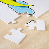Puzzle Eléphant sur les nuages (Côté)