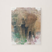 Puzzle Éléphants (Vertical)
