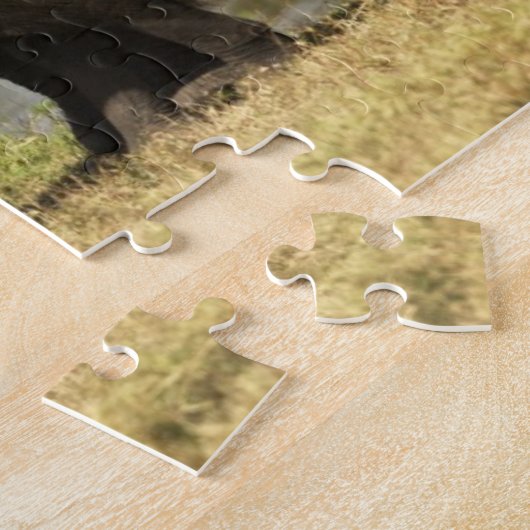 Puzzle Éléphants africains (Côté)