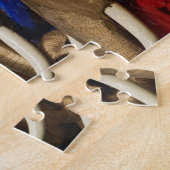 Puzzle Éléphants dorés (Côté)