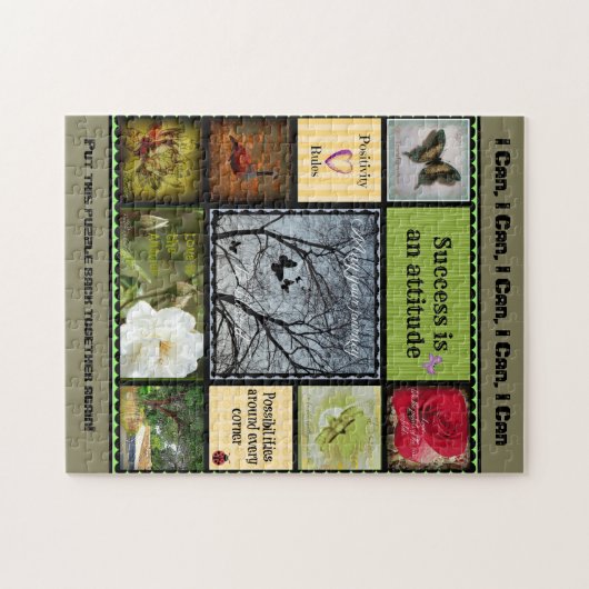 Puzzle Élever positif de n (Horizontal)