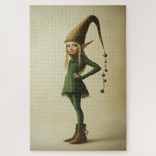 Puzzle Elfe forestier enchanté (Vertical)