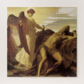 Puzzle Élie dans le désert par Lord Frederic Leighton (Vertical)