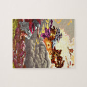 Puzzle Élijah monte pour déconcerter la conception (Horizontal)