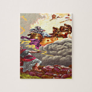 Puzzle Élijah monte pour déconcerter la conception