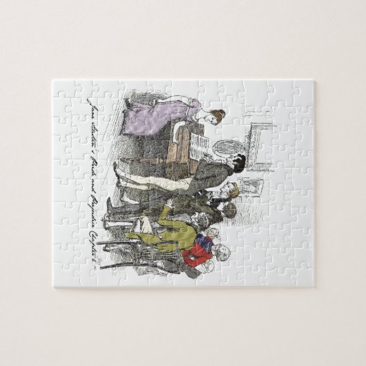 Puzzle Elizabeth Performs - Jane Austen Pride & Prejudice (Horizontal)