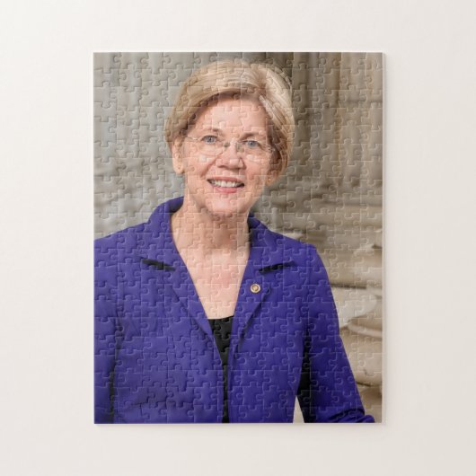 Puzzle Elizabeth Warren Portrait officiel (Vertical)
