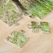 Puzzle Elk Yellowstone Montana. (Côté)