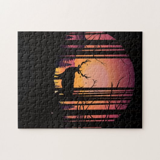 Puzzle Elks (Horizontal)