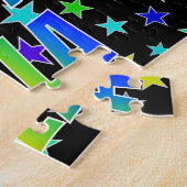 Puzzle "ELLA" Prénom, Amusant "HEUREUX ANNIVERSAIRE" (Côté)