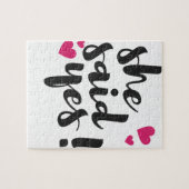 Puzzle Elle a dit oui ! Célébration de fiançailles – Roma (Horizontal)